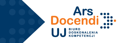 Website of Competency Development Office (<i>Biuro Doskonalenia Kompetencji</i>) – www.arsdocendi.uj.edu.pl